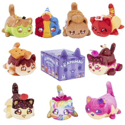 Aphmau 6 inch MeeMeow Mystery Plush Toy ? Series 7 Carnival Treats, 1 of 9 Possible, Ages 5 and up